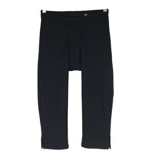 SHE BEAST - WOMEN'S SMALL - BLACK NYLON BLEND PADDED CYCYLING PANTS